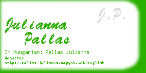 julianna pallas business card